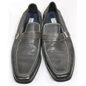 Steve Madden Size 10 Slip-on Grey Loafers